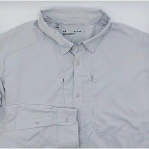 Under Armour Tide Chaser 2.0 Shirt Men's XL Gray Long Sleeve UPF50 Performance